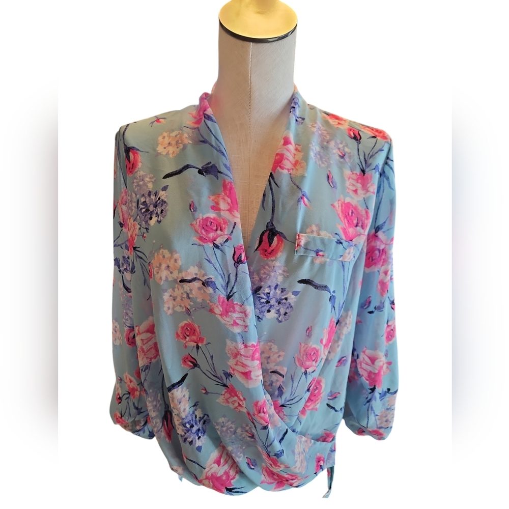 Kut from the Kloth floral blouse